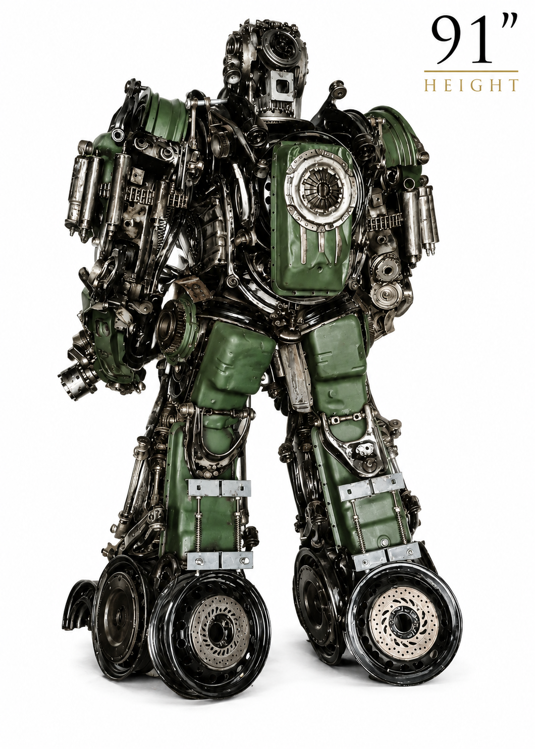 Hound Recycled Metal Sculpture (Inspired by Hound)