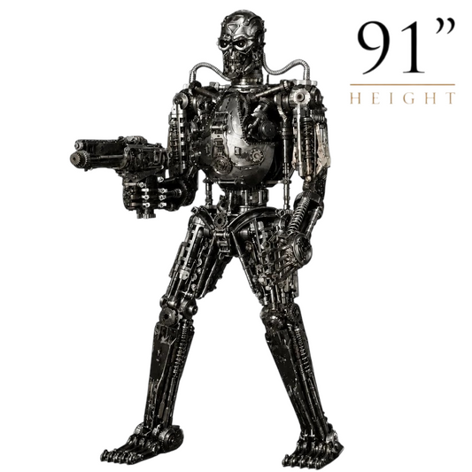 Terminator Recycled Metal Sculpture (Inspired by Terminator)