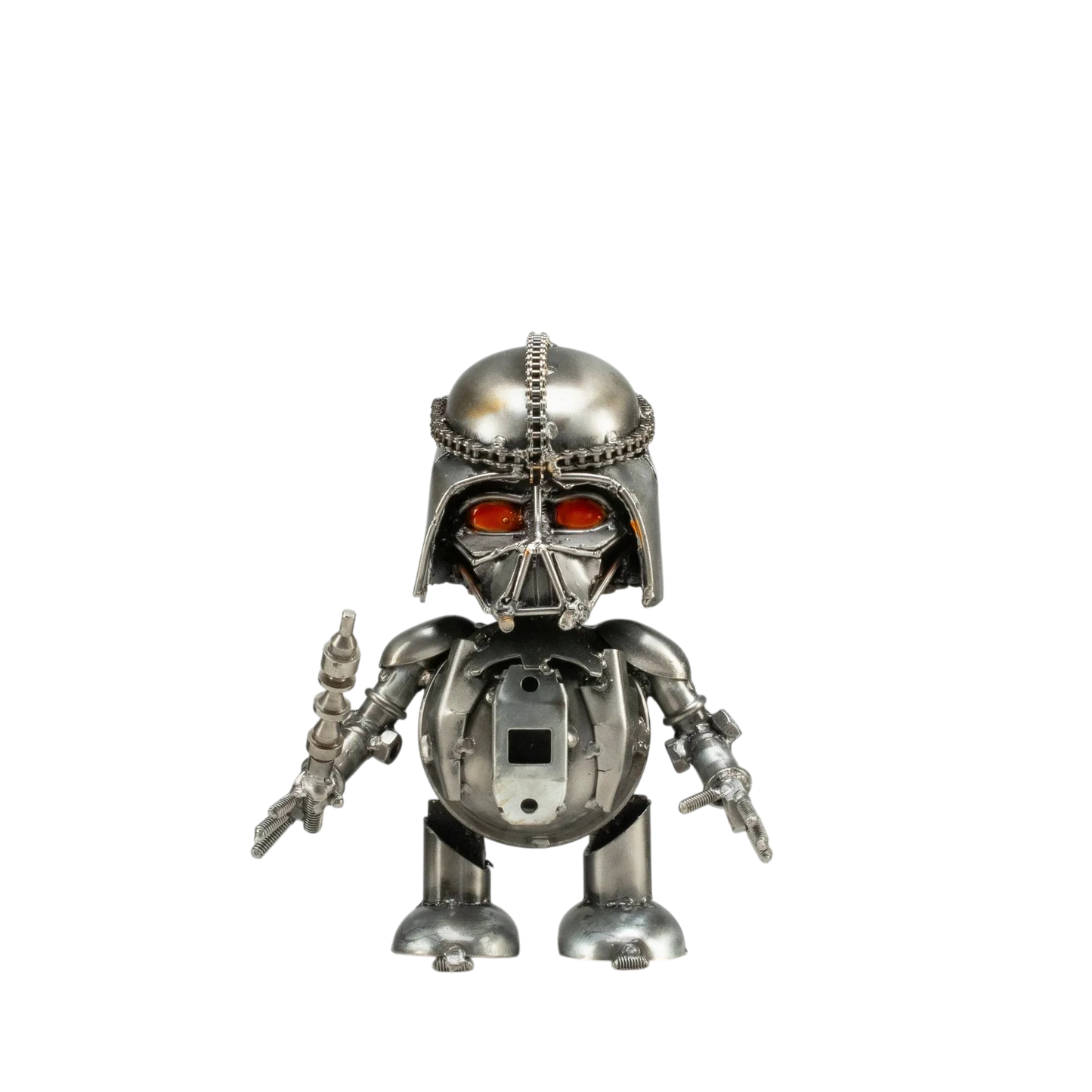 10" Darth Vader Recycled Metal Sculpture (Inspired by Darth Vader)