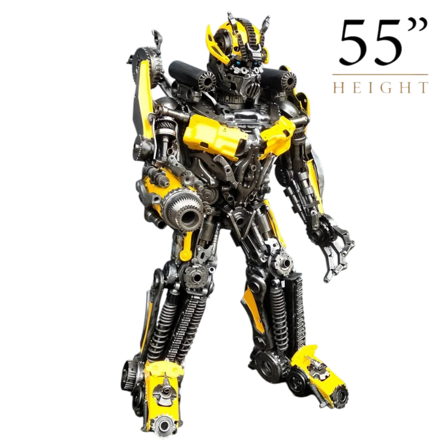 Bumblebee Recycled Metal Sculpture (Inspired by Bumblebee)