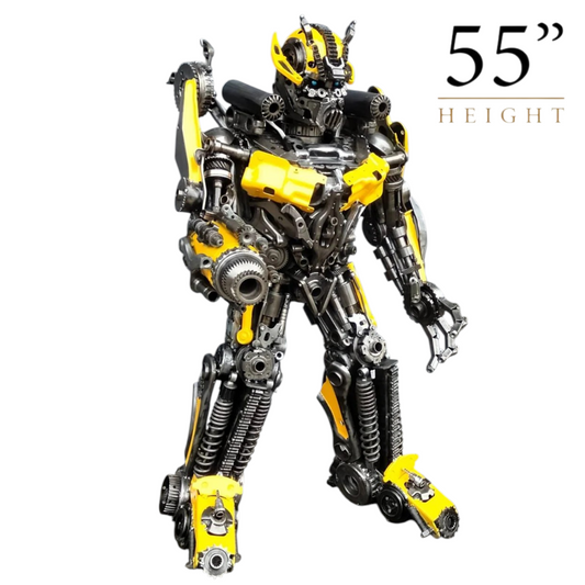 Bumblebee Recycled Metal Sculpture (Inspired by Bumblebee)