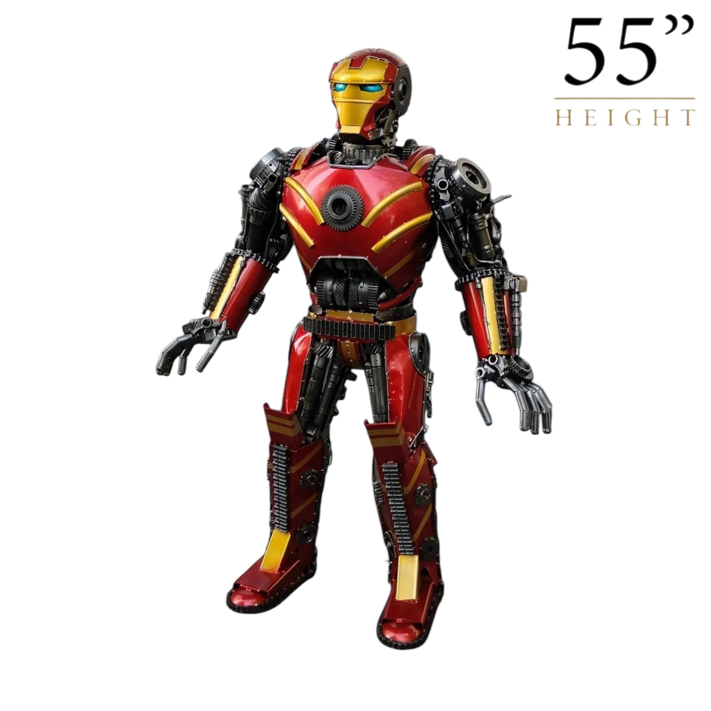 Iron Man Recycled Metal Sculpture (Inspired by Iron Man)