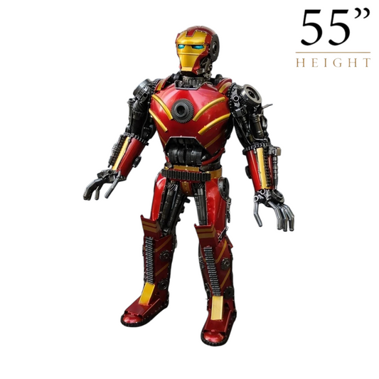Iron Man Recycled Metal Sculpture (Inspired by Iron Man)