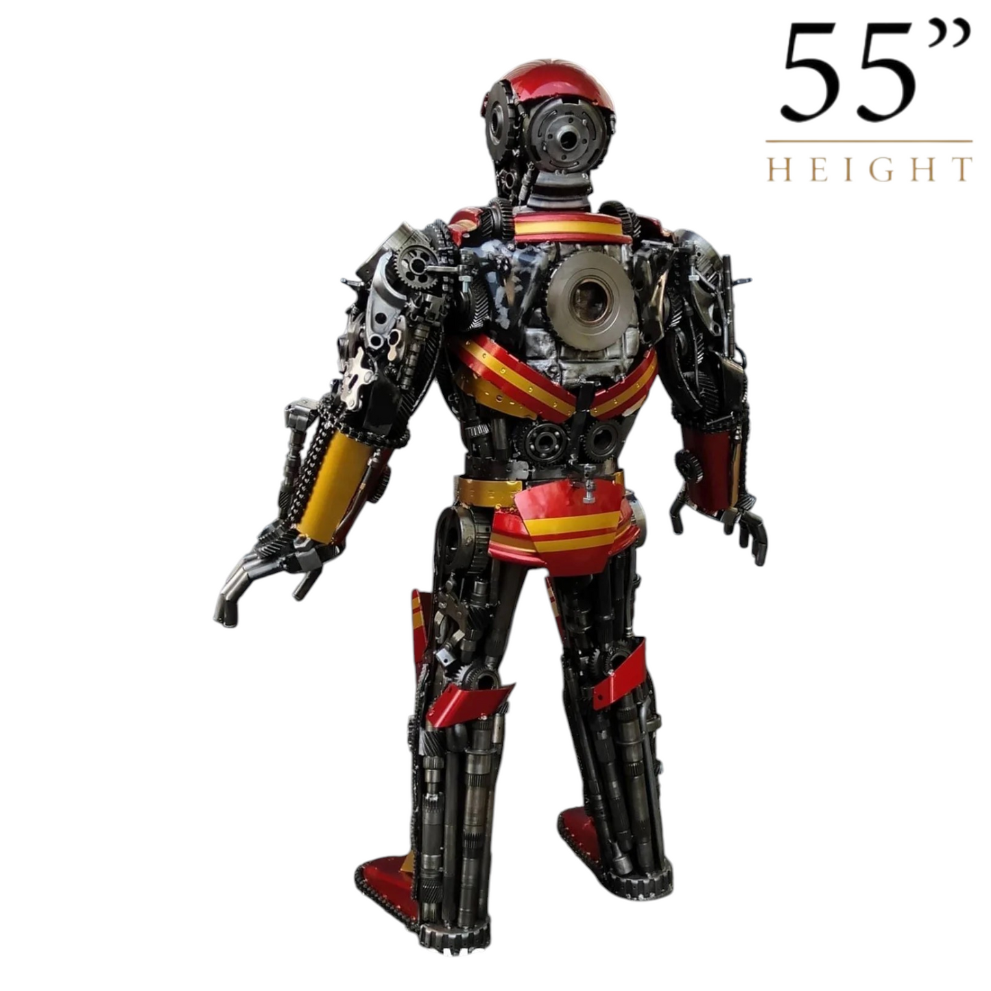 Iron Man Recycled Metal Sculpture (Inspired by Iron Man)