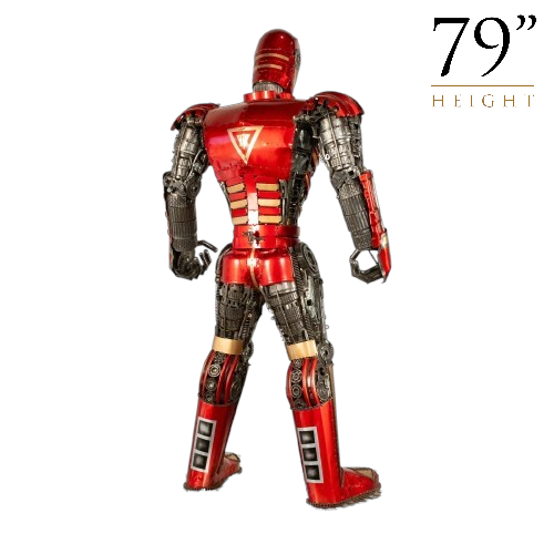 Iron Man Recycled Metal Sculpture (Inspired by Iron Man)