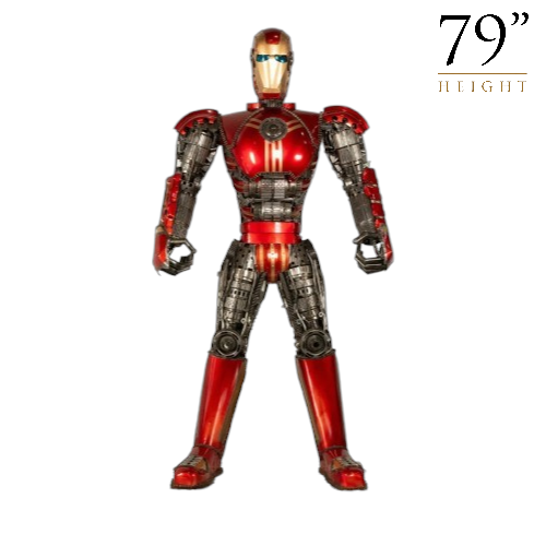 Iron Man Recycled Metal Sculpture (Inspired by Iron Man)