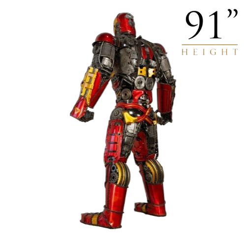 Iron Man Recycled Metal Sculpture (Inspired by Iron Man)